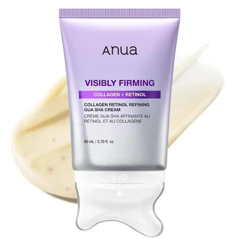 کرم گواشا آنوا ANUA مدل Collagen Retinol حاوی کلاژن حجم 80ml