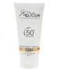 کرم ضد آفتاب بی‌رنگ مدیسان، SPF 50، مناسب پوست‌های چرب و معمولی با حجم 50 میلی‌لیتر
