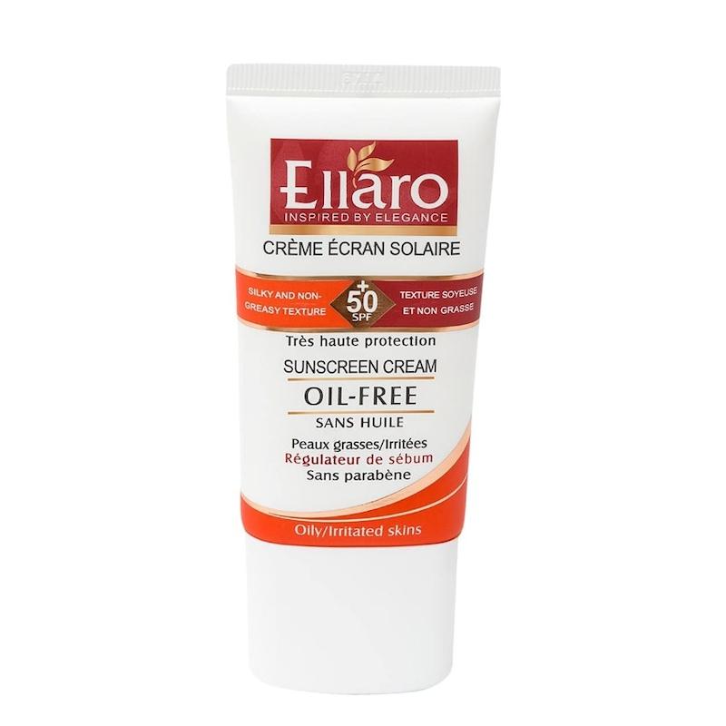 کرم ضد آفتاب الارو فاقد چربی SPF 50 حجم 40 میلی لیتر - بی رنگ