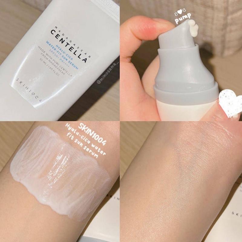 سرم ضد آفتاب بی رنگ آبرسان سنتلا spf50