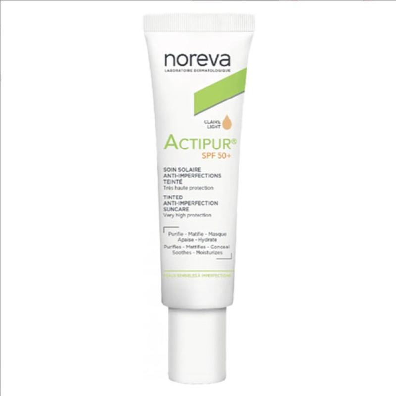 کرم ضد آفتاب رنگی لایت اکتی پور نوروا Light Spf 50