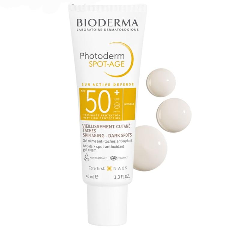 ضد آفتاب ضد لک بی رنگ فتودرم اسپات بایودرما spf50