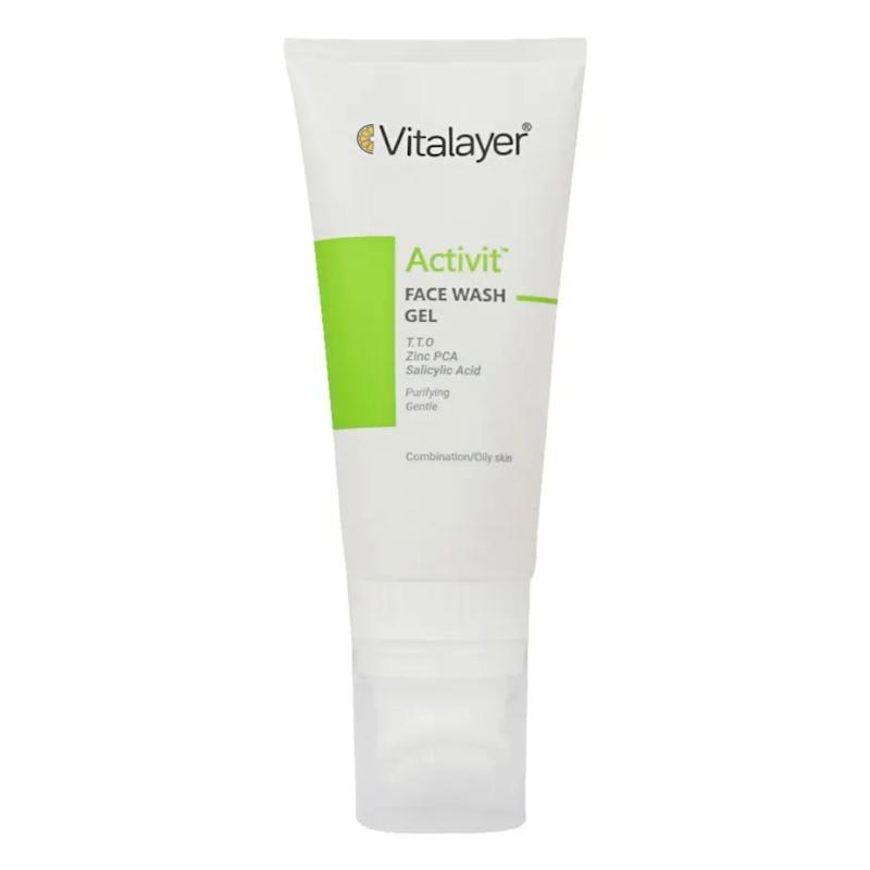 ژل شستشوی صورت مناسب برای پوست چرب ویتالایر