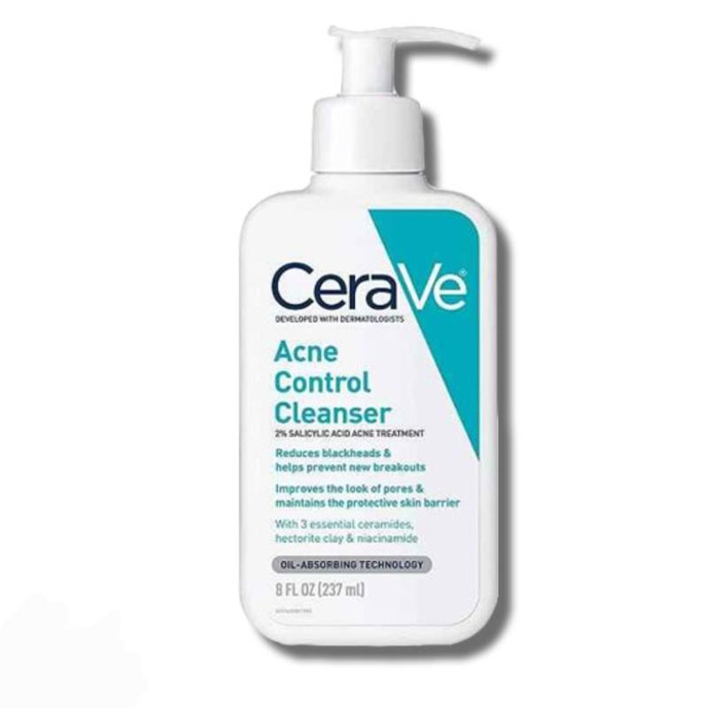 ژل شستشو صورت ضدآکنه سراوی CeraVe حاوی 2% سالیسیلیک اسید حجم 237 میل