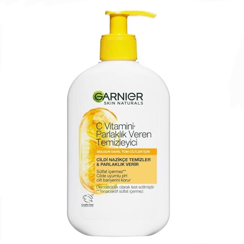 ژل شستشوی صورت ویتامین C گارنیر۲۵۰میل