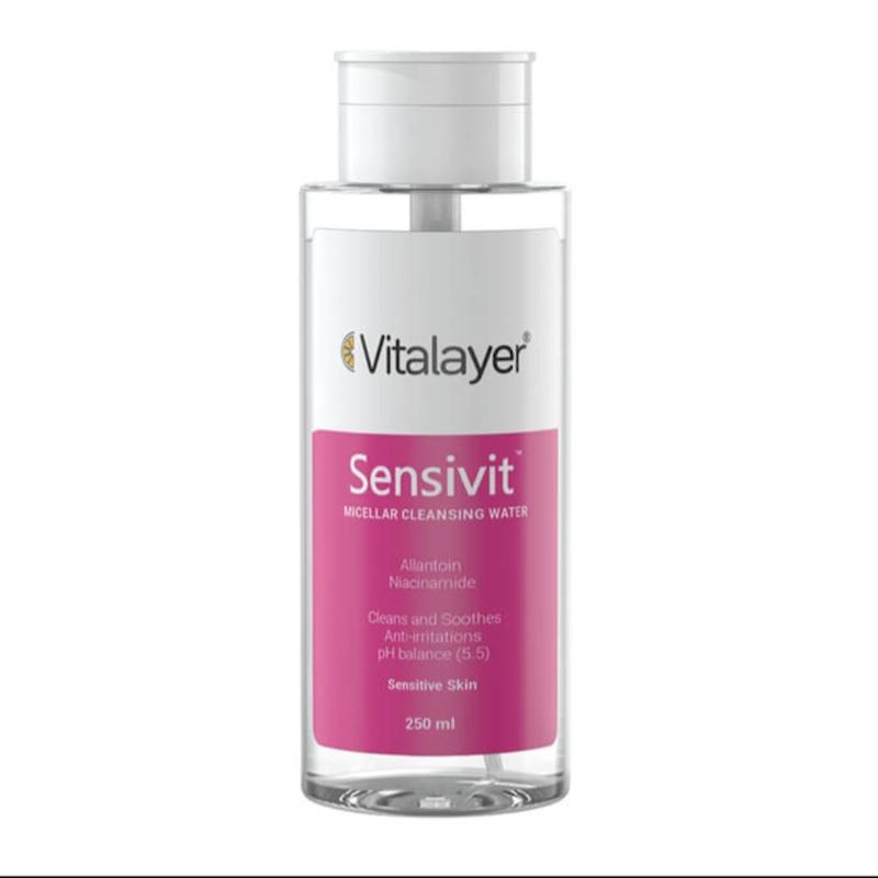 محلول پاک کننده آرایش میسلار سنسی ویت ویتالیر