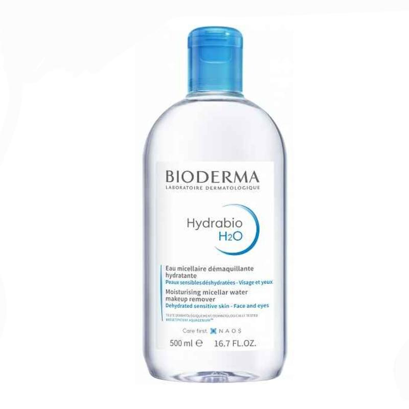میسلار واتر آبی بایودرما BIODERMA مدل هیدرابیو HYDRABIO حجم 500مرطوب کننده و آبرسان