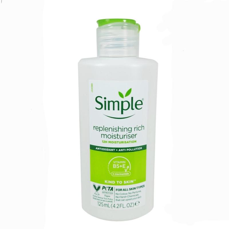 کرم آبرسان و مرطوب کننده سیمپل مدل ریچ ۱۲۵میل