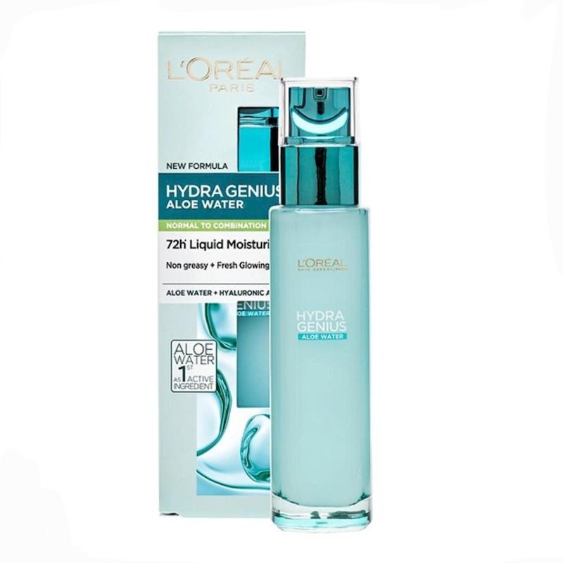سرم آبرسان لورآل پوست چرب تا مختلط مدل HYDRA GENIUS حجم 70 میلی لیتر