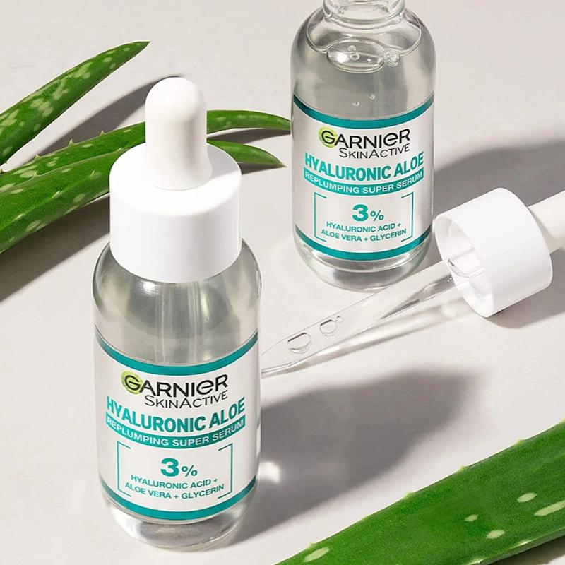 سوپر سرم آبرسان هیالورونیک اسید و آلوئه ورا گارنیر | Garnier Hyaluronic Aloe Serum 30 ml