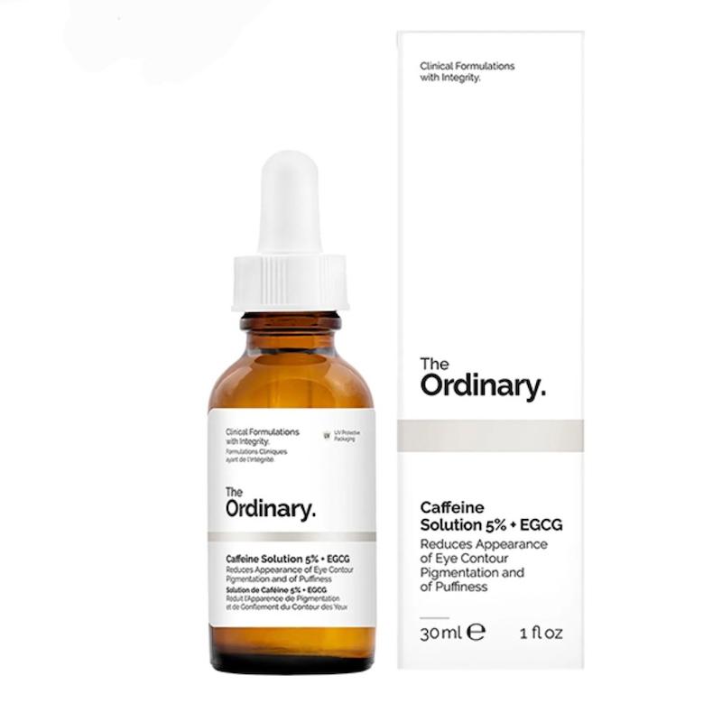 سرم کافئین 5% دور چشم اوردینری روشن کننده و ضد تیرگی و پف دور چشم | 30 میل