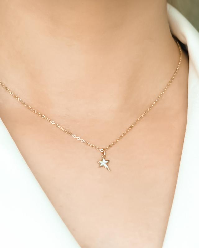 آویز میناکاری طرح ستاره