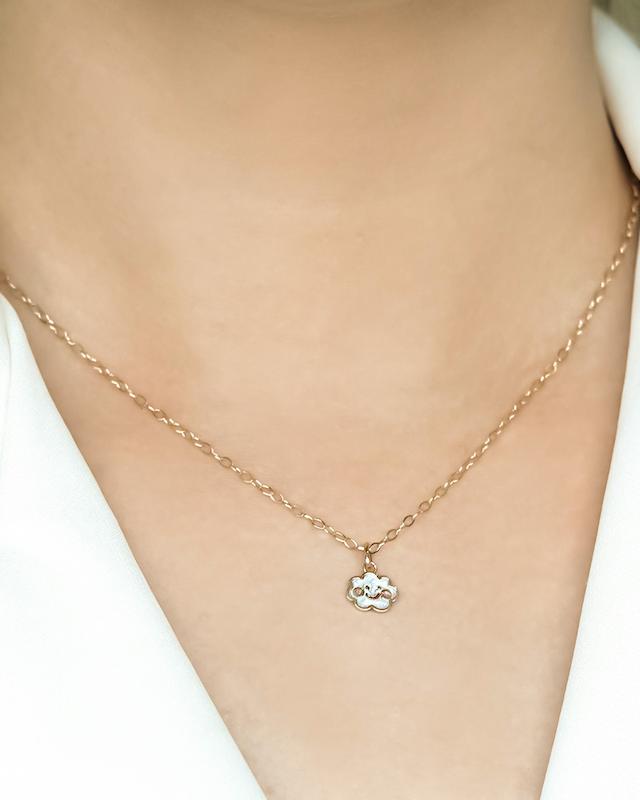 آویز میناکاری طرح ابر