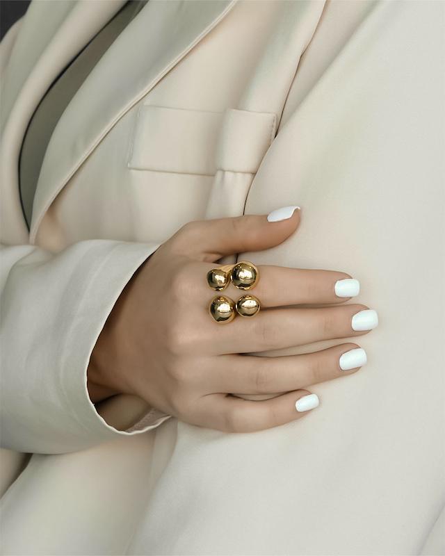 انگشتر چهار گوی