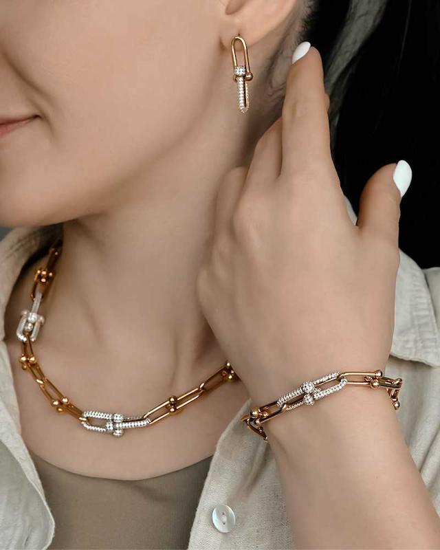 نیم ست تیفانی مخراج کاری شده