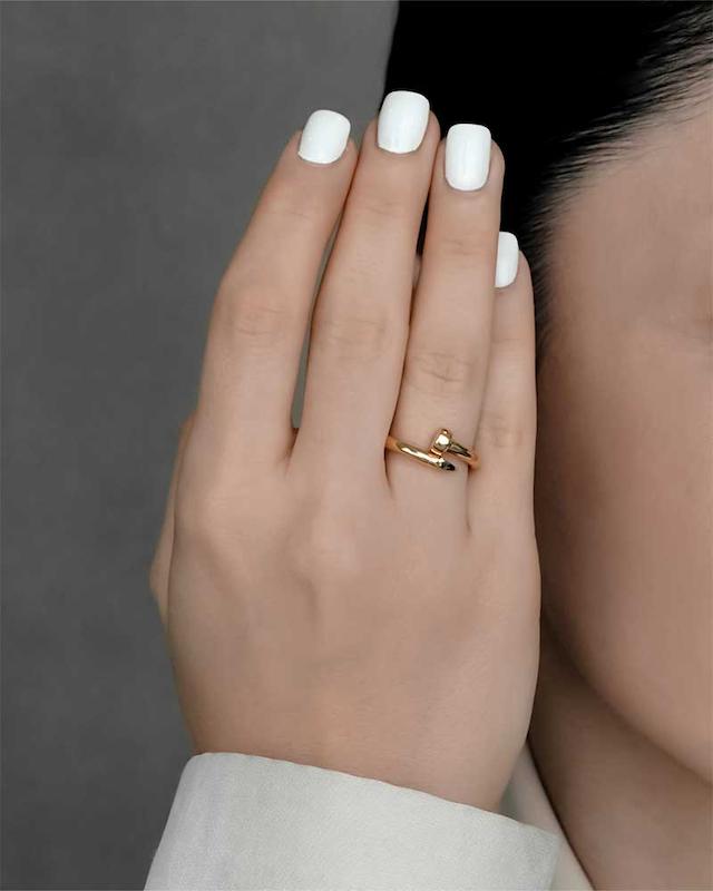 انگشتر کارتیه طرح میخ