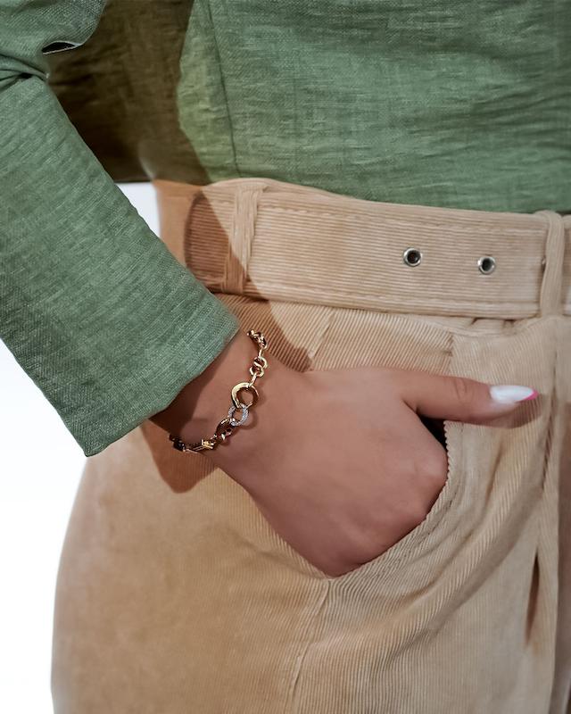 دستبند هرمس خمیده