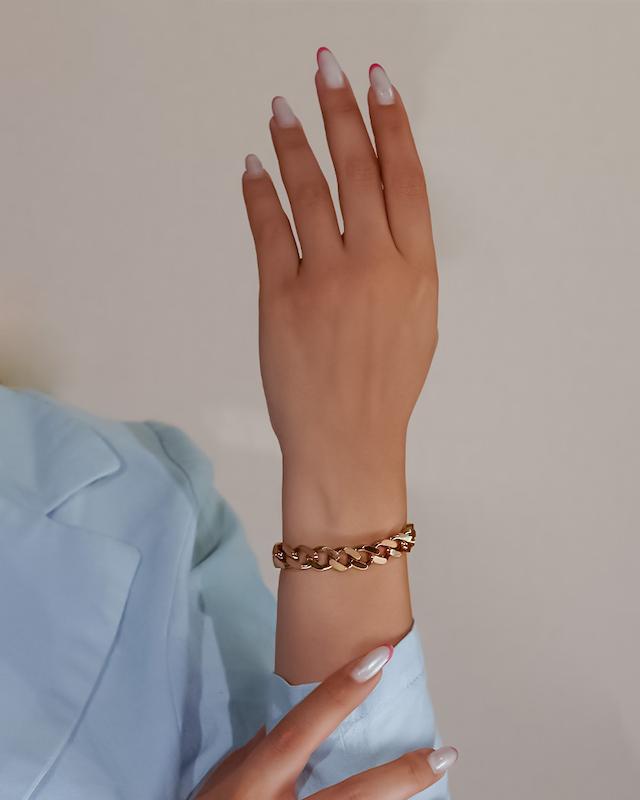 دستبند کارتیه صفحه تخت