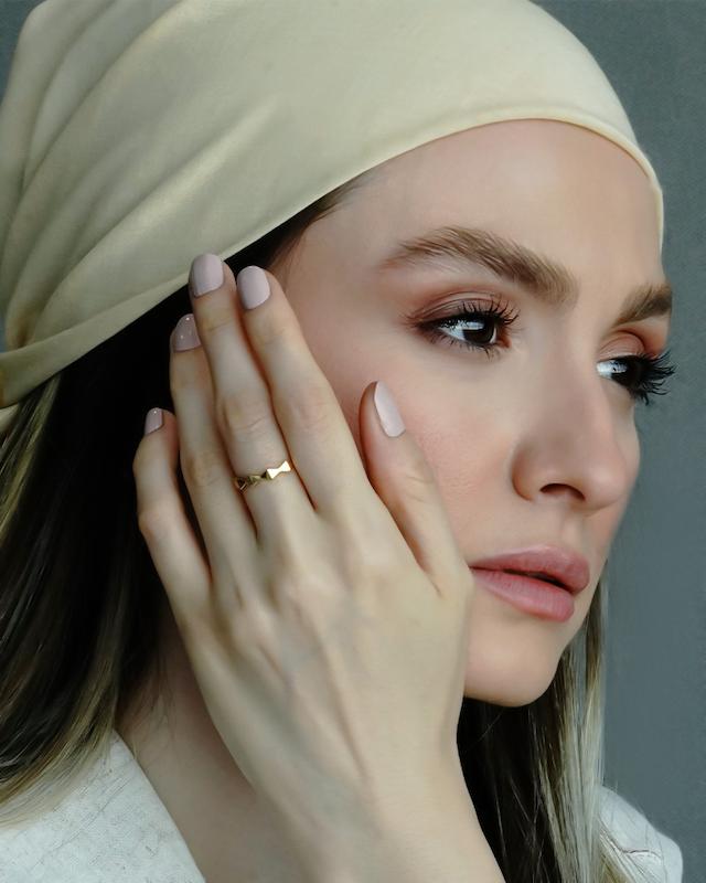 انگشتر طرح لوزی