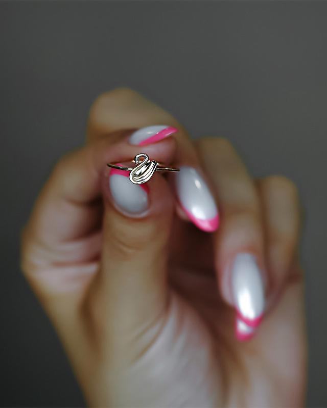 انگشتر فانتزی طرح قو