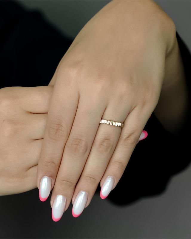 انگشتر فانتزی شیاردار