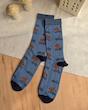 جوراب ساقدار طرحدار چتیک مردانه 