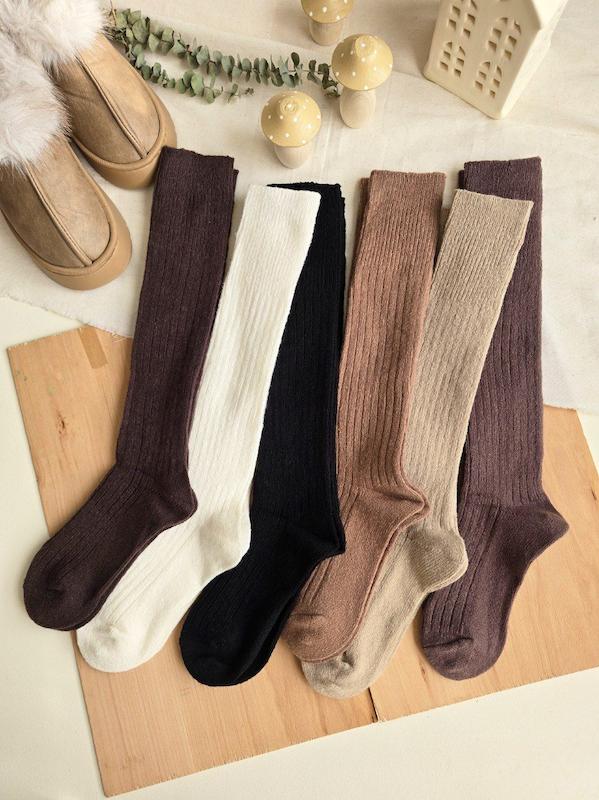 جوراب زیر زانو لاما کبریتی 