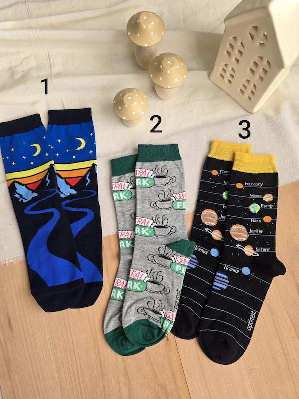 جوراب ساقدار طرحدار 