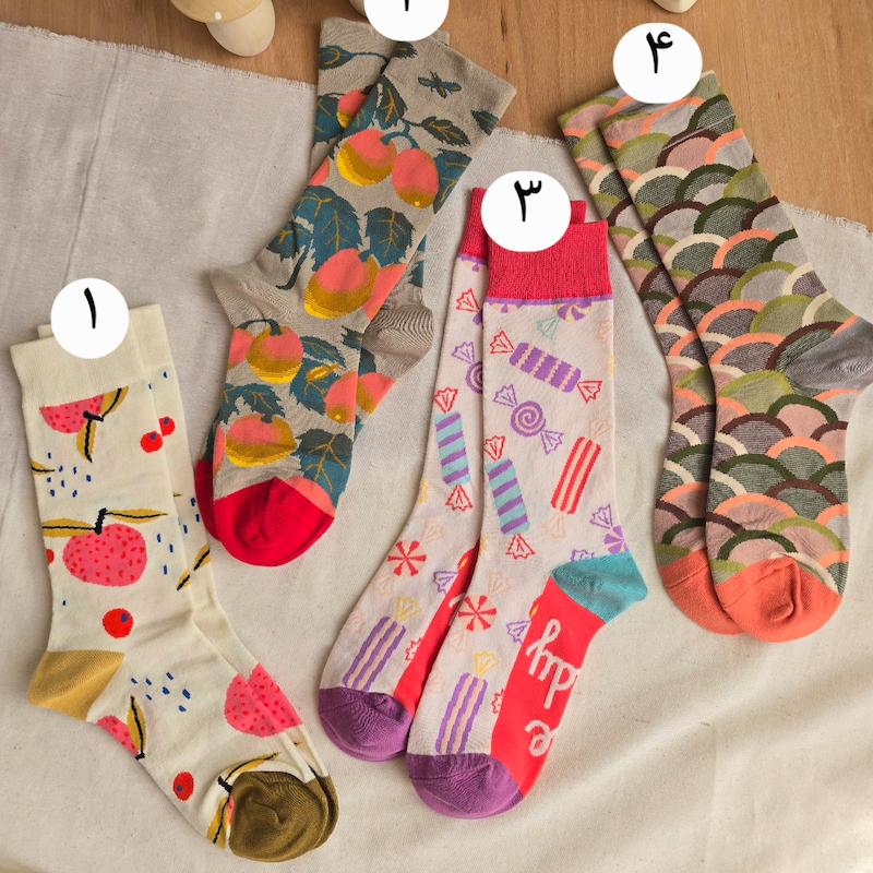 جوراب طرحدار  هنری برند ماکسیائو 