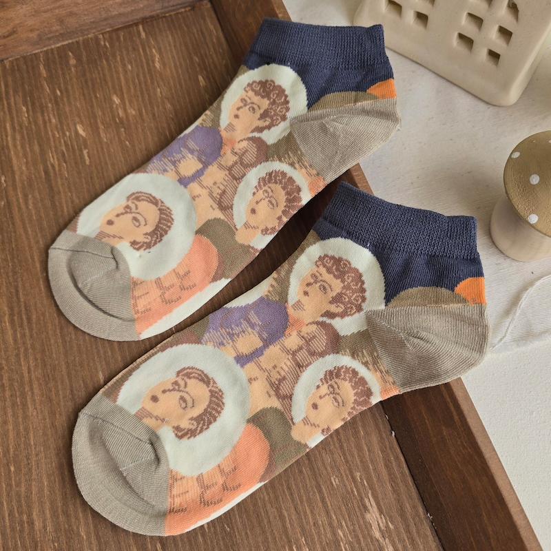 جوراب مچی طرح نور برند ماکسیائو 