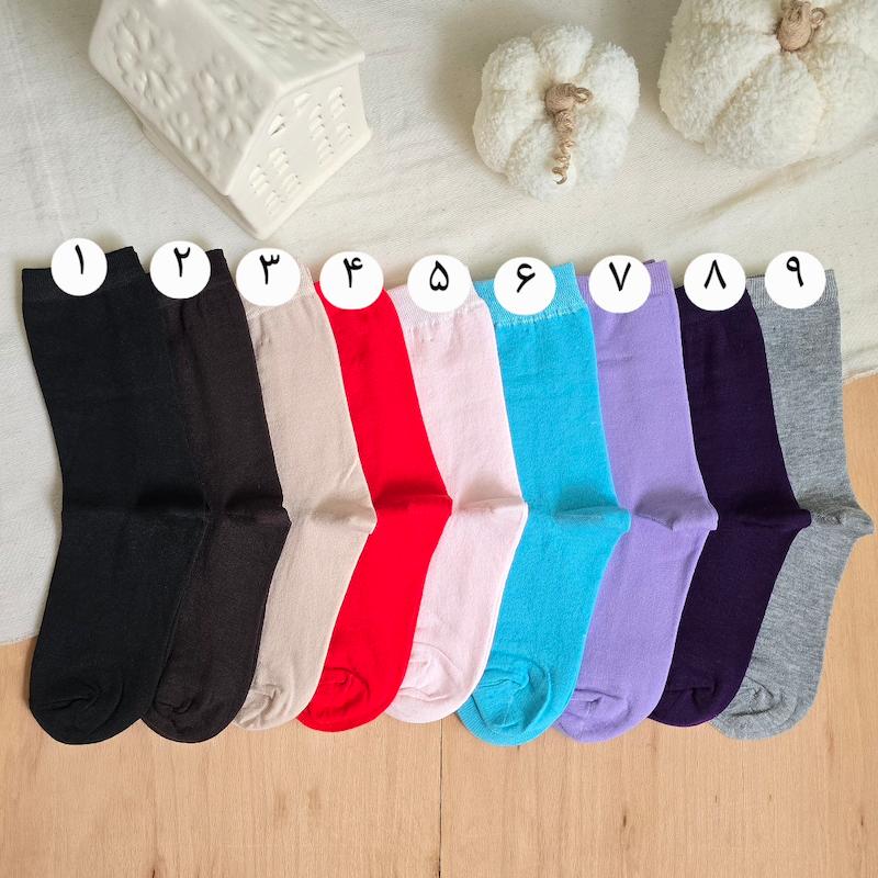 جوراب ساقدار ساده ( اقتصادی )