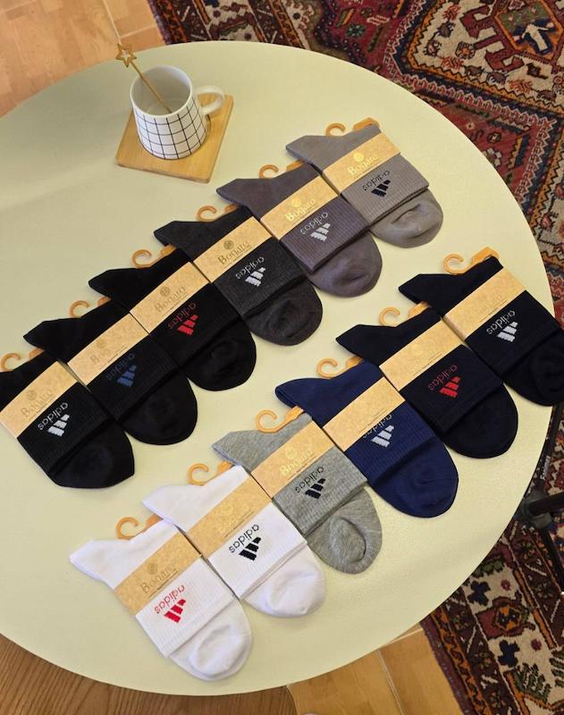 جوراب نیم ساق مردانه adidas