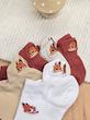 جوراب سه پاشنه طرح روباه 🍂🦊
