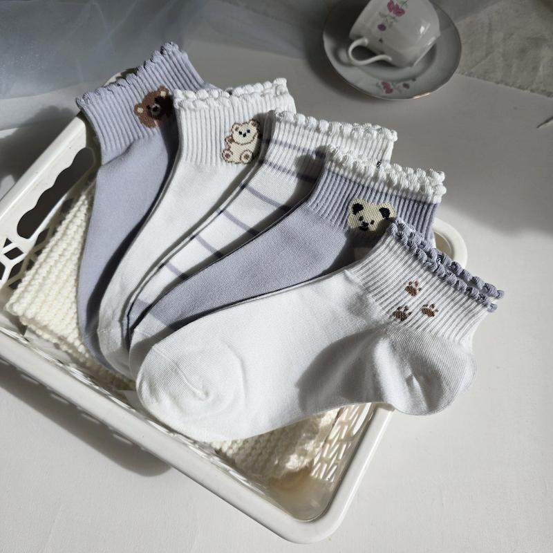 پک جوراب مچی عروسکی خرس مهربون 