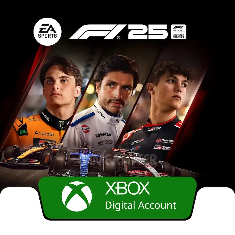 خرید بازی دیجیتالی F1 25 - Xbox