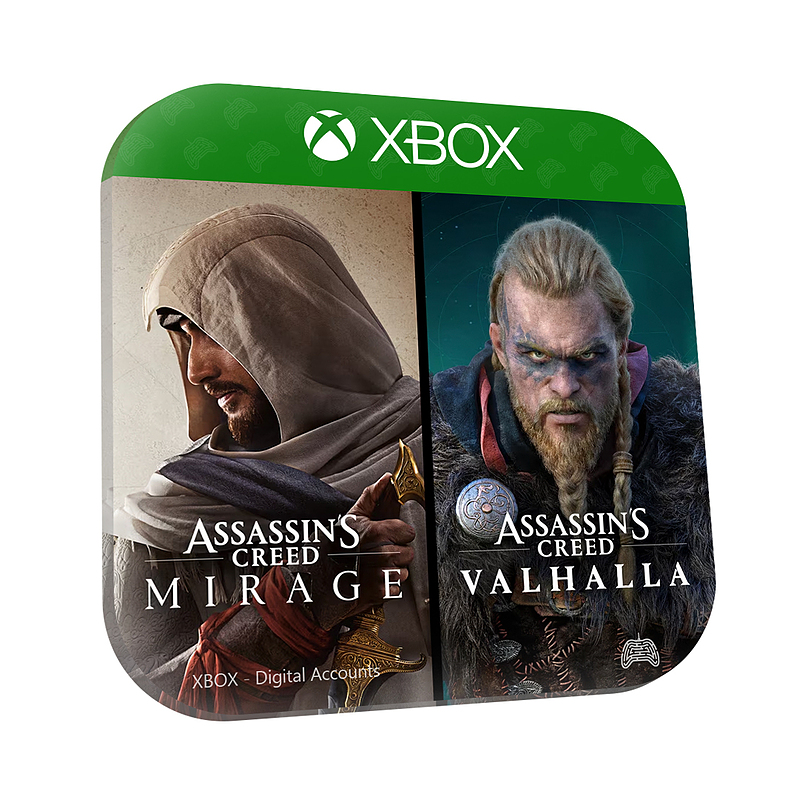 خرید اکانت دیجیتالی Assassin’s Creed Mirage + Assassin's Creed Valhalla Bundle - Xbox