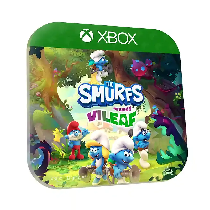 خرید بازی دیجیتالی The Smurfs - Mission Vileaf - Xbox