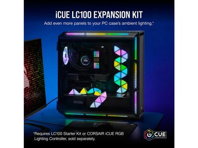 کیت روشنایی کامپیوتر Corsair iCUE LC100 Expansion Kit