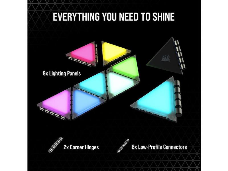 کیت روشنایی کامپیوتر Corsair iCUE LC100 Expansion Kit