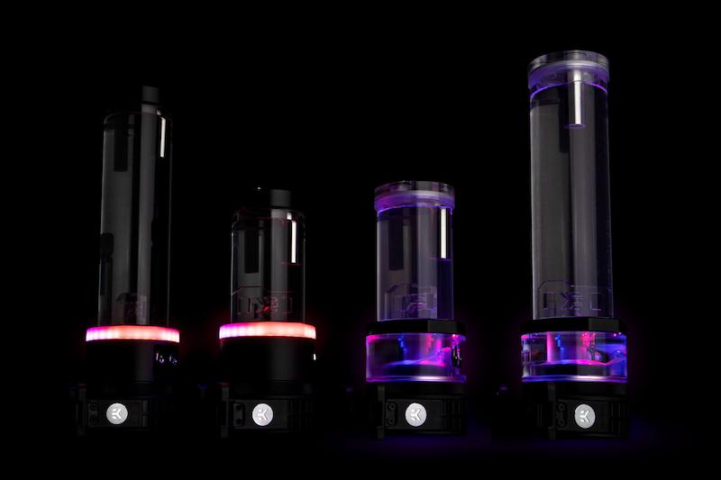 پمپ و مخزن خنک کننده کامپیوتر EK-Quantum Kinetic TBE 300 D5 PWM D-RGB - Acetal