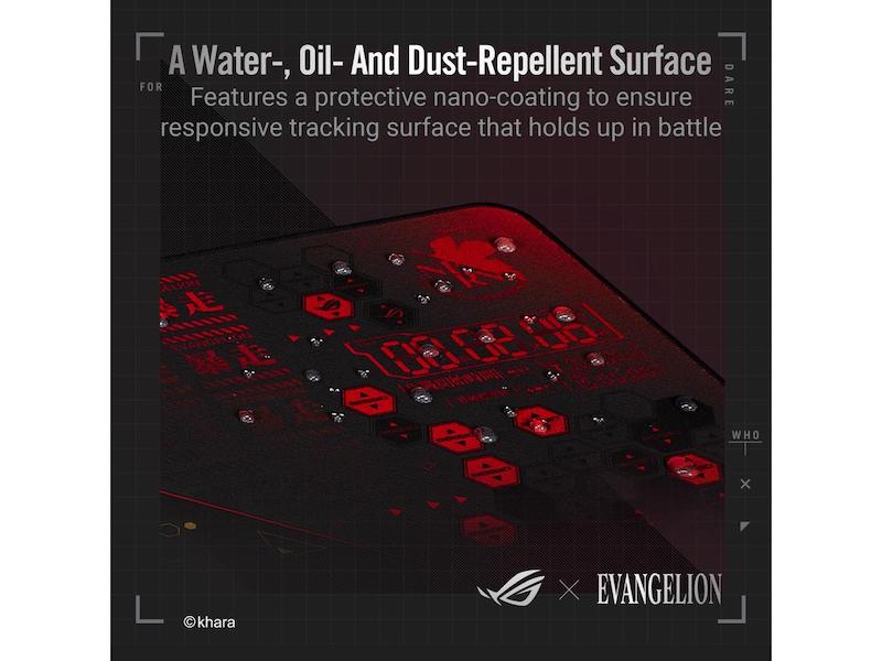 پد موس و صفحه کلید کامپیوتر ASUS ROG Scabbard II EVA Edition