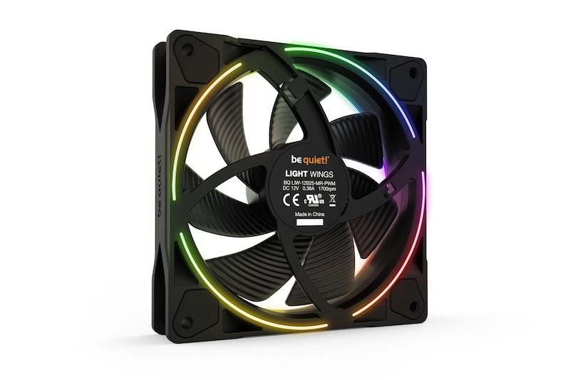 فن کیس کامپیوتر Be Quiet Light Wings 120mm PWM aRGB