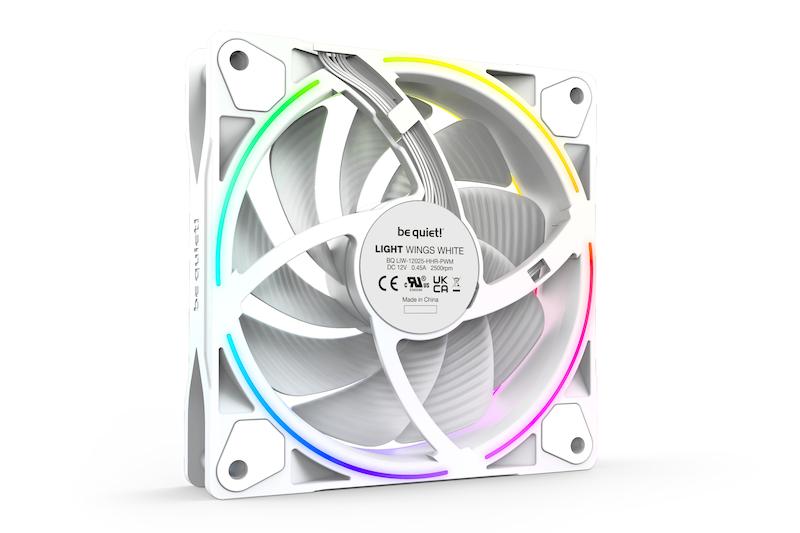 فن کیس کامپیوتر Be Quiet Light Wings 120mm PWM High-Speed aRGB
