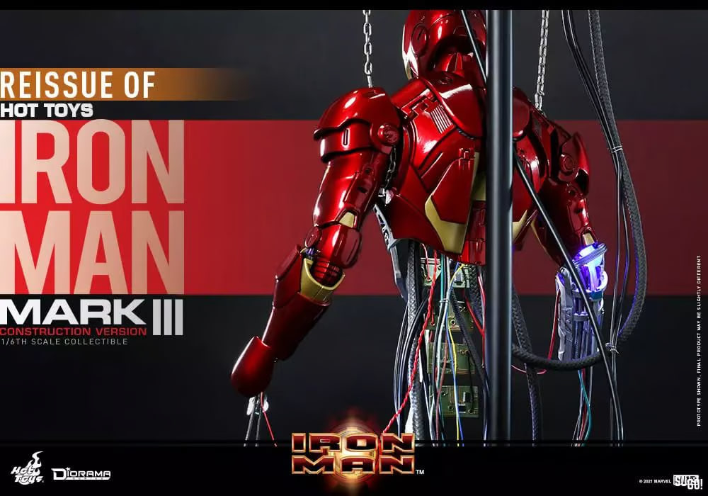 اکشن فیگور IRON MAN MARK III CONSTRUCTION VERSION