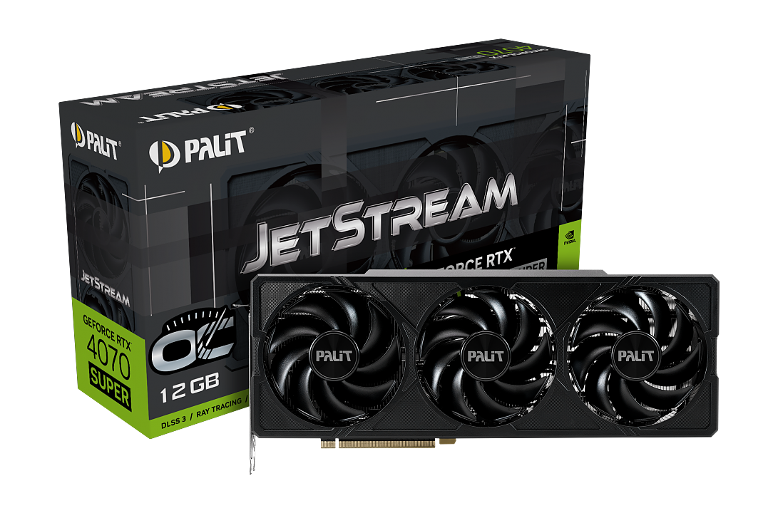 کارت گرافیک Palit GeForce RTX 4070 SUPER JetStream OC