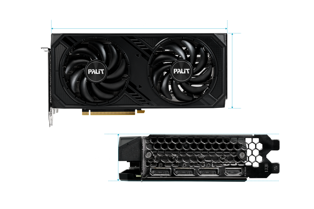 کارت گرافیک Palit GeForce RTX 4070 SUPER Dual OC