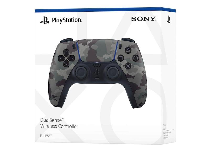 دسته بازی پلی استیشن 5 طرح چریکی PlayStation 5 DualSense Wireless Controller - Gray Camouflage