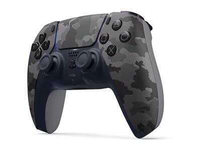 دسته بازی پلی استیشن 5 طرح چریکی PlayStation 5 DualSense Wireless Controller - Gray Camouflage