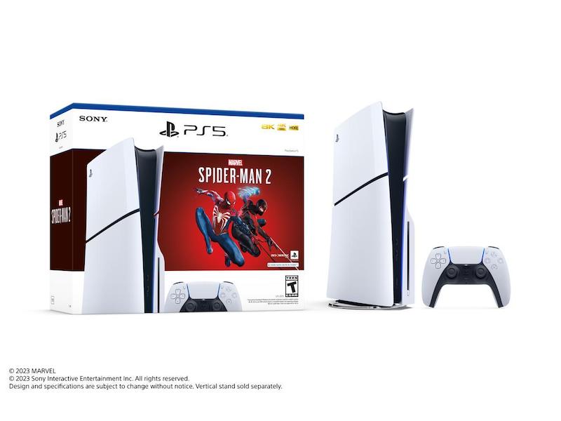 کنسول بازی پلی استیشن 5 ریجن ژاپن به همراه کد بازی PlayStation 5 Slim Standard Marvel’s Spider-Man 2 Bundle