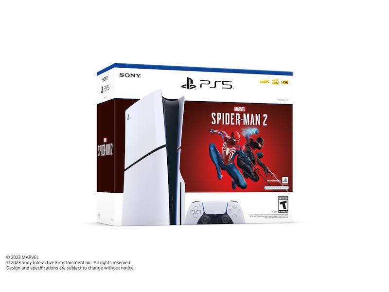کنسول بازی پلی استیشن 5 ریجن ژاپن به همراه کد بازی PlayStation 5 Slim Standard Marvel’s Spider-Man 2 Bundle